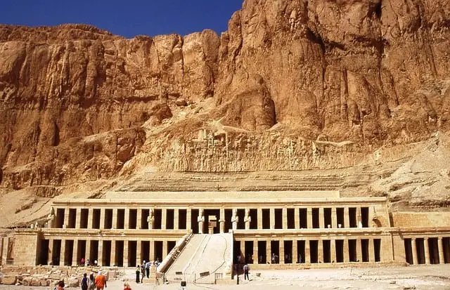 Dayr Al-Baḥrī Deir El-Bahri Temples Luxor Egypt