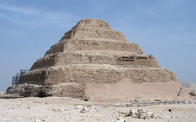 Egypt Saqqarah Pyramid Djoser Pharaoh Tomb