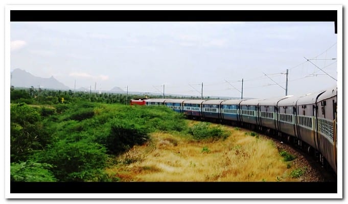 Island Express From Kanyakumari to Trivandrum