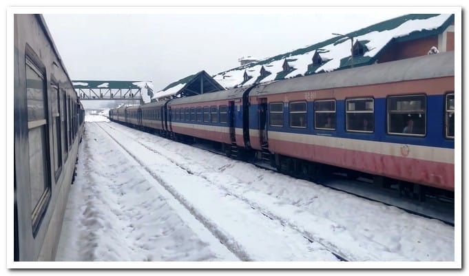 Kashmir Train Journey Banihal to Baramulla