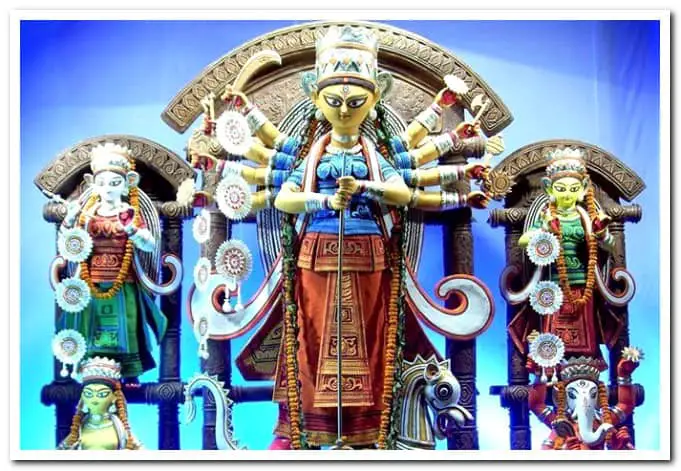 Vashi Cultural Association Durga Puja in Mumbai