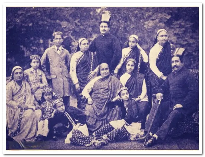 About 100 years ago Parsi people