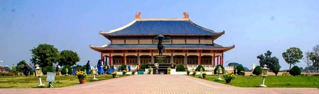 Heung Tsang memorial hall at Nalanda