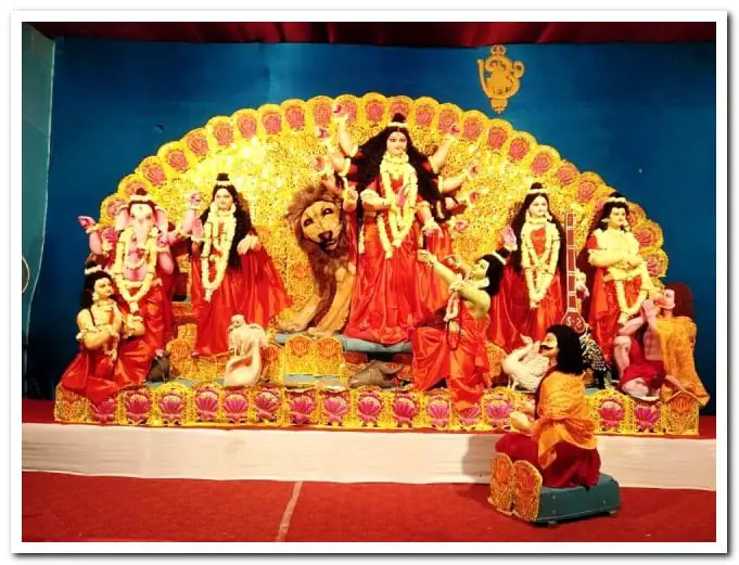 Kali Bari durga puja