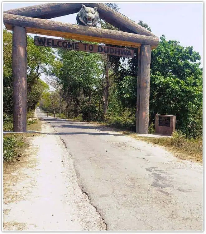 Enterance to Dudhwa national park