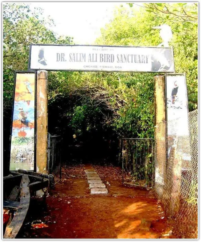 Salim Ali Bird Sanctuary Entrance