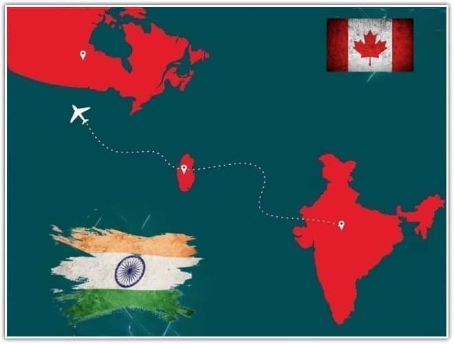India to Canada