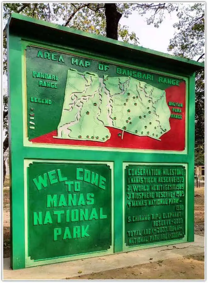 Manas National Park forest