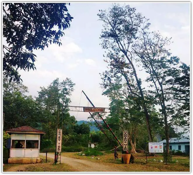 Namdapha Tiger Reserve Entrance