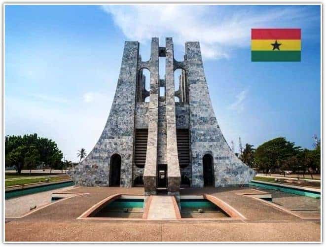 Nkrumah Memorial Park Accra Ghana