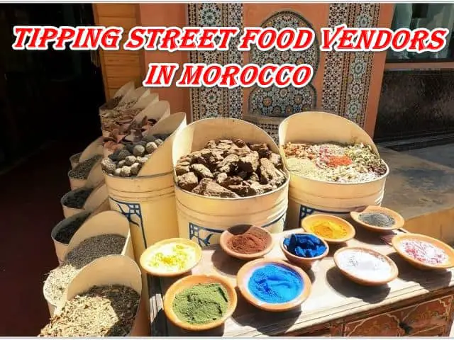 Tipping Street Food Vendors in Morocco