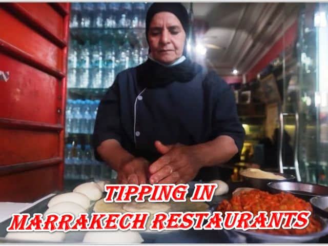 Tipping in Marrakech Restaurants