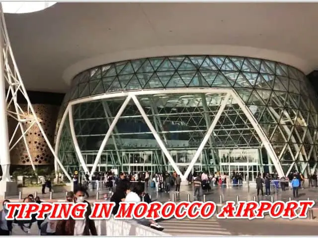 tipping in morocco airport