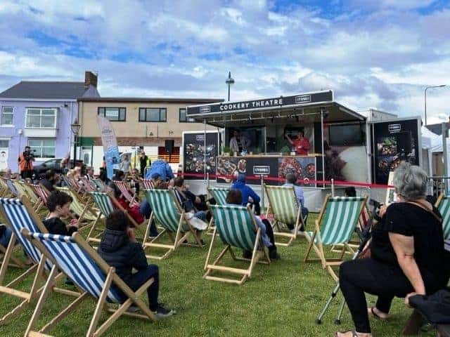Live Taster session is running at Seaham Food Festival
