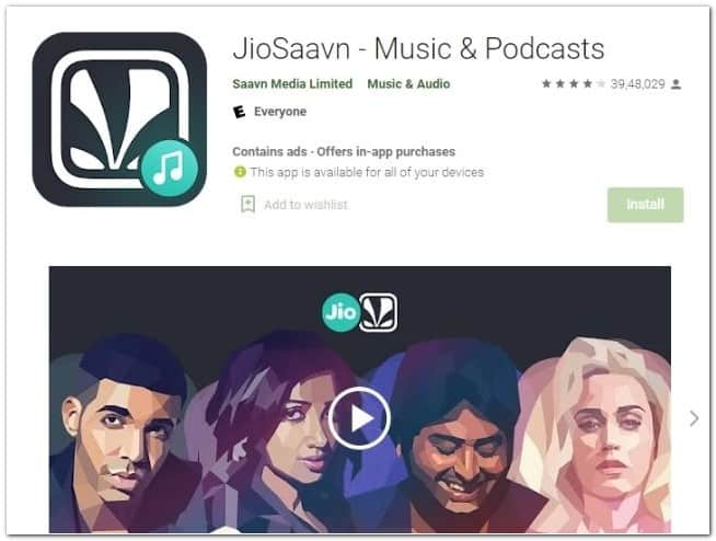 JioSaavn Music & Podcasts