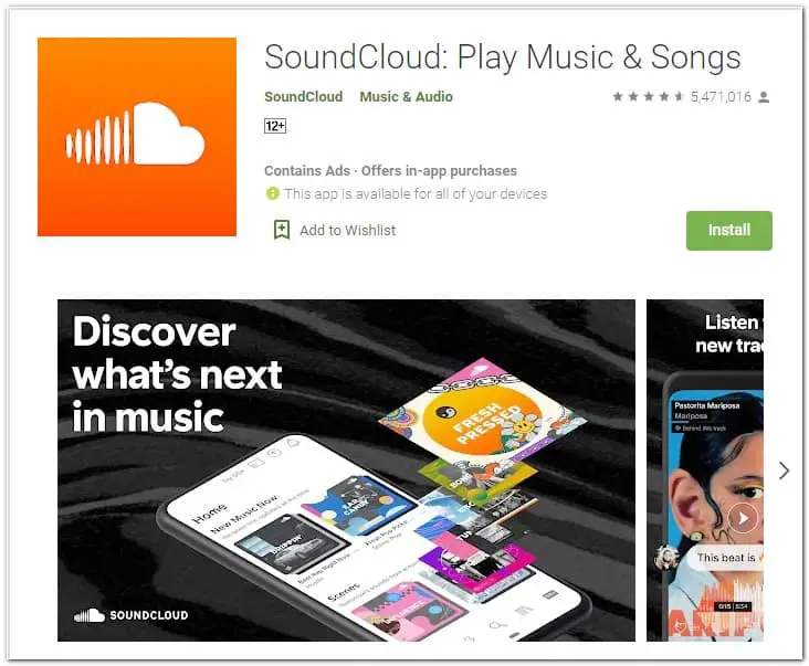 SoundCloud Play Music & Songs