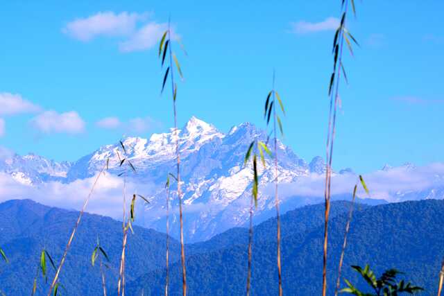 Kanchenjunga mountain from Pelling