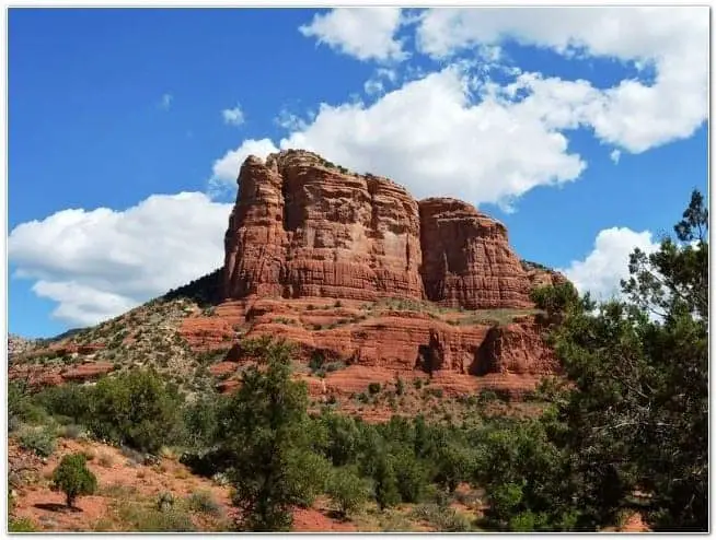 Courthouse Butte rock - Sedona sunset point