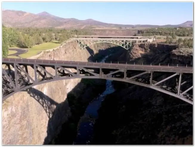 Crooked River Gorge Bridge Oregon