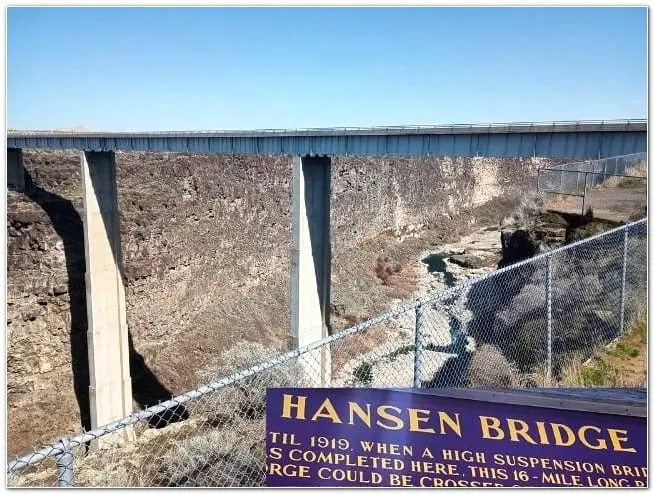 Hansen Bridge Idaho