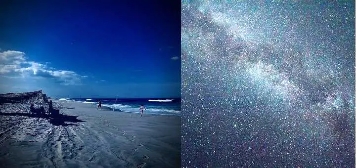 Night Sky at Island Beach State Park