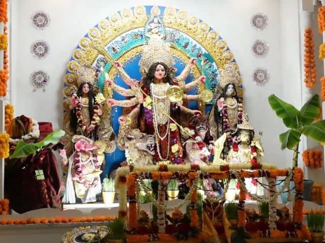 Ananda Mandir Durga Puja