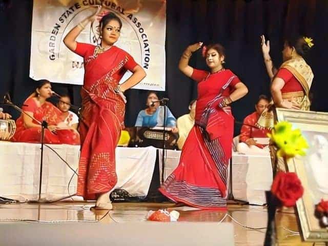 Bihu dance at Garden State Cultural Association