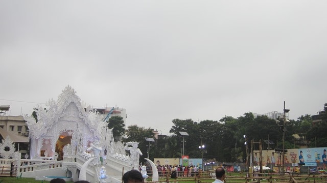 Deshapriya Park Durga Puja south  kolkata city