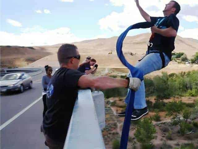 Highway 21 Bridge Bungee Jumping Boise 