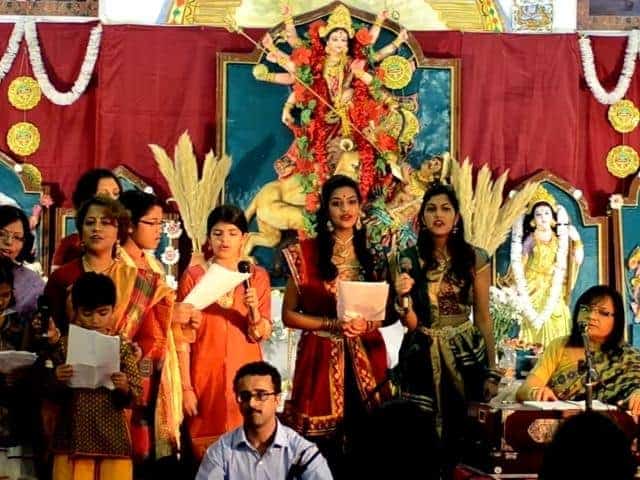 Inaugral Song at Leicester Probashi Durga Pujo