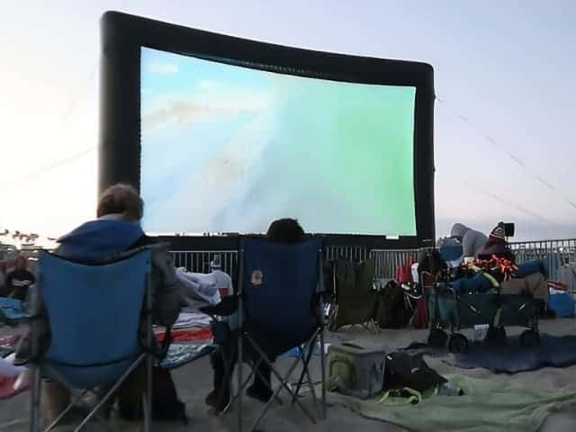 Beach Boardwalk Outdoor Movie Night, Santa Cruz