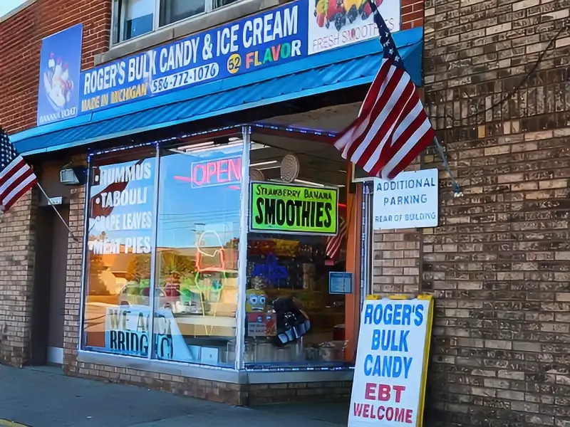 Roger's Bulk Candy & Ice Cream  Eastpointe Michigan