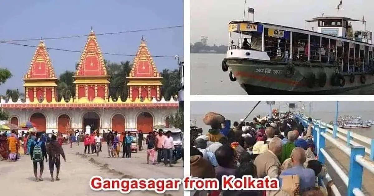 Gangasagar tour from Kolkata