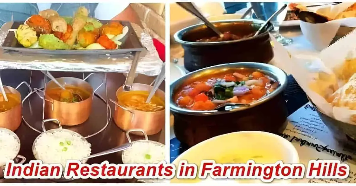 Indian Restaurants in Farmington Hills