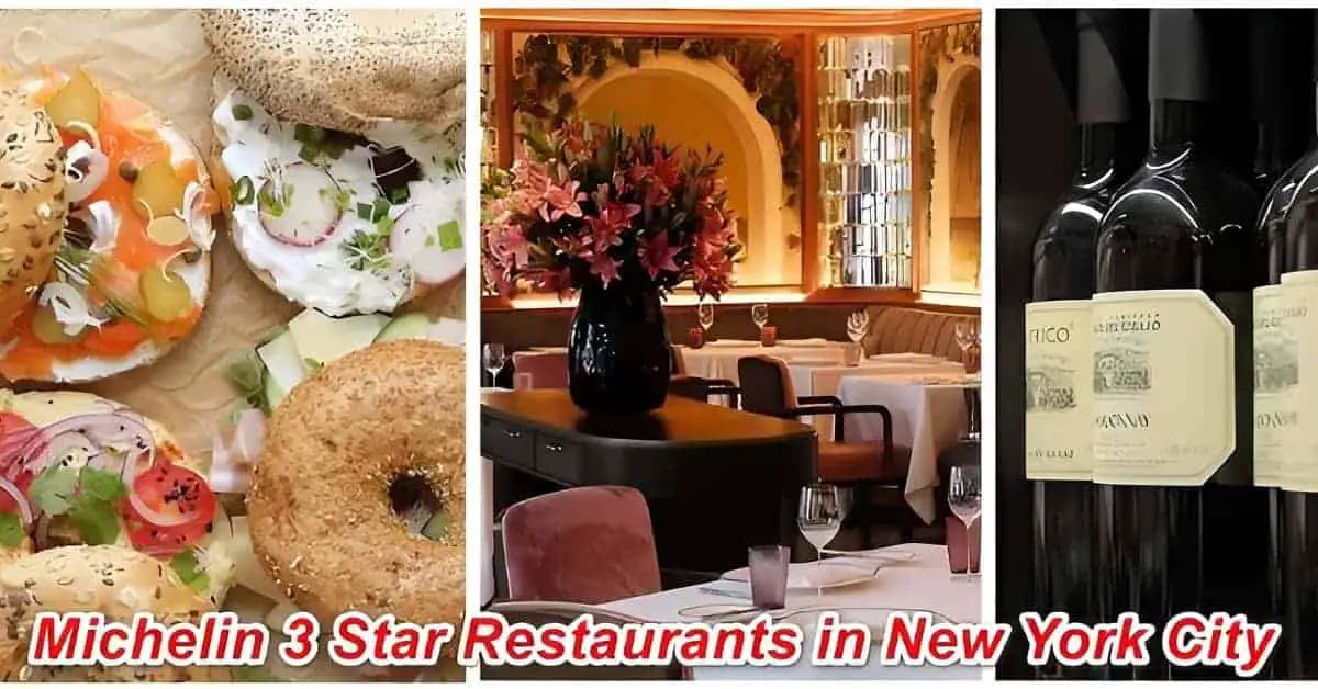 Michelin 3 Star Restaurants in New York City
