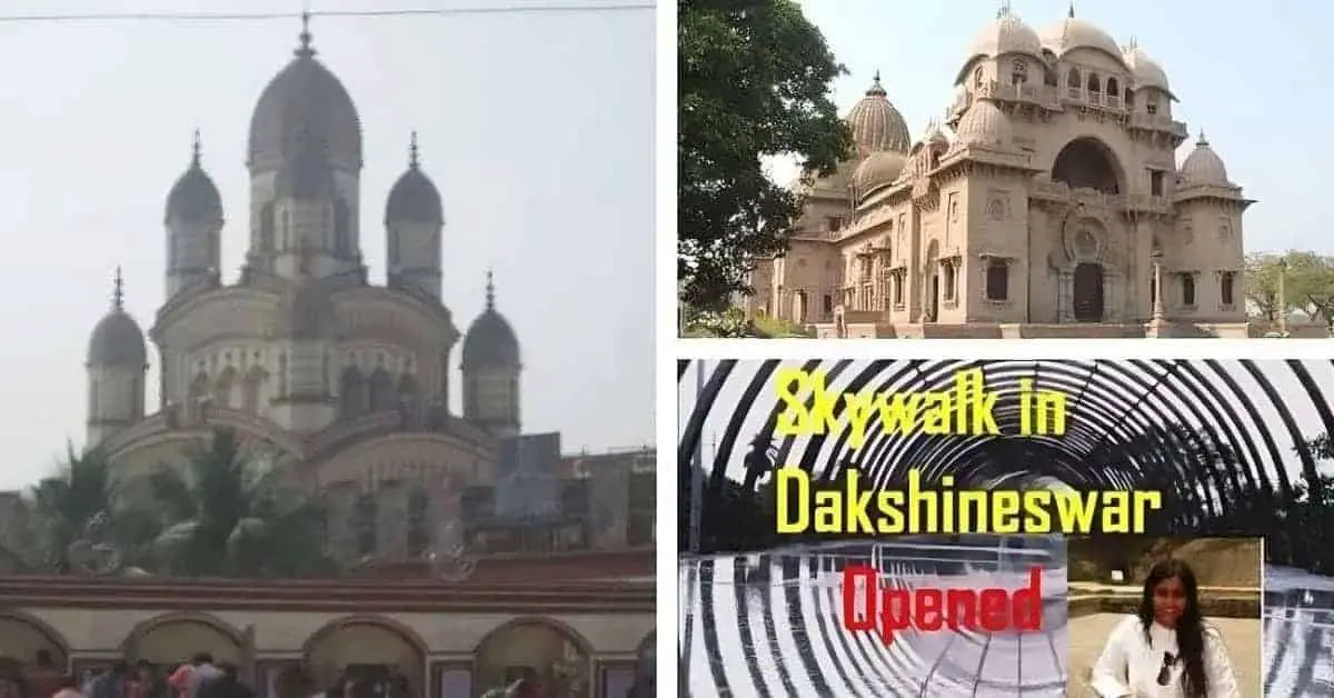 Dakshineswar skywalk in Kolkata
