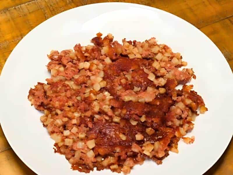 Fuzzy's Restaurant Corned Beef Hash