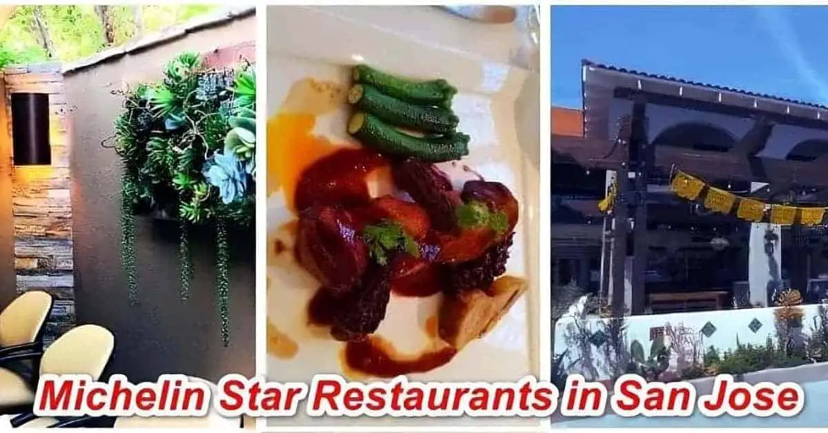 Michelin Star Restaurants in San Jose