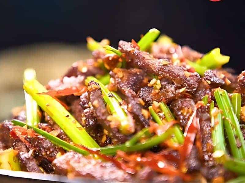 New Great Wall Buffet Szechuan beef