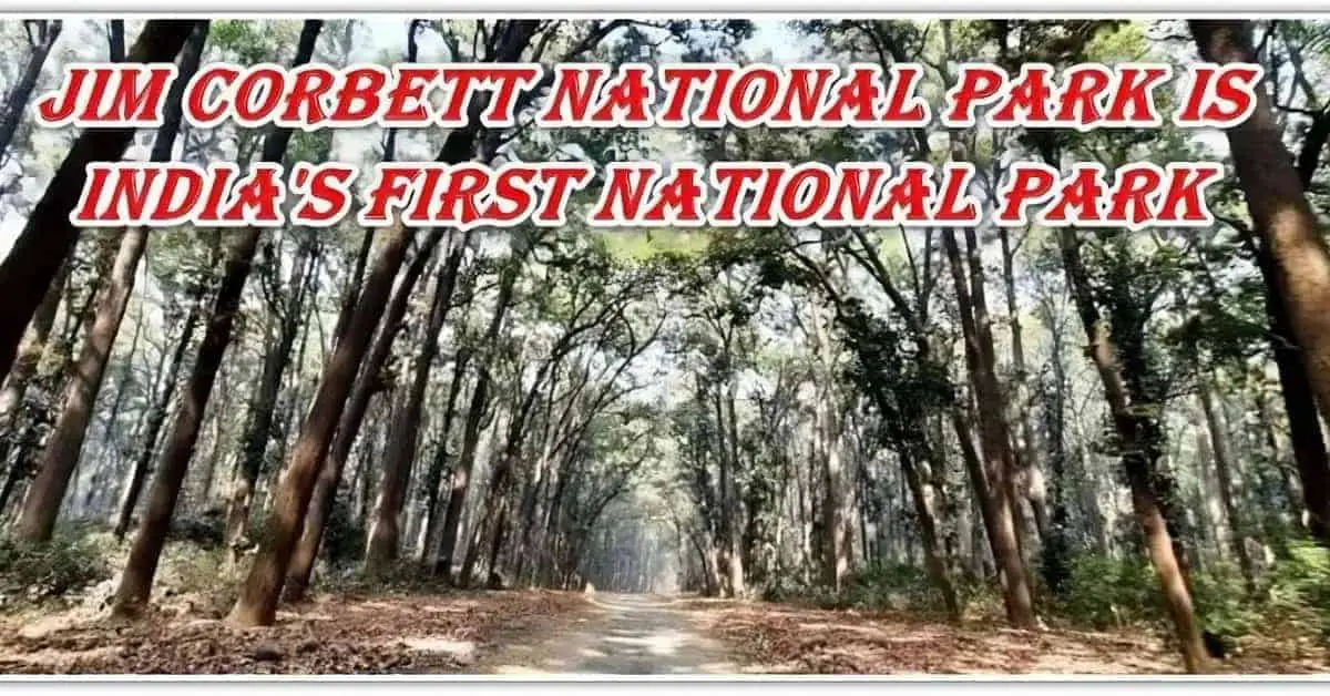 Which is the First National Park in India