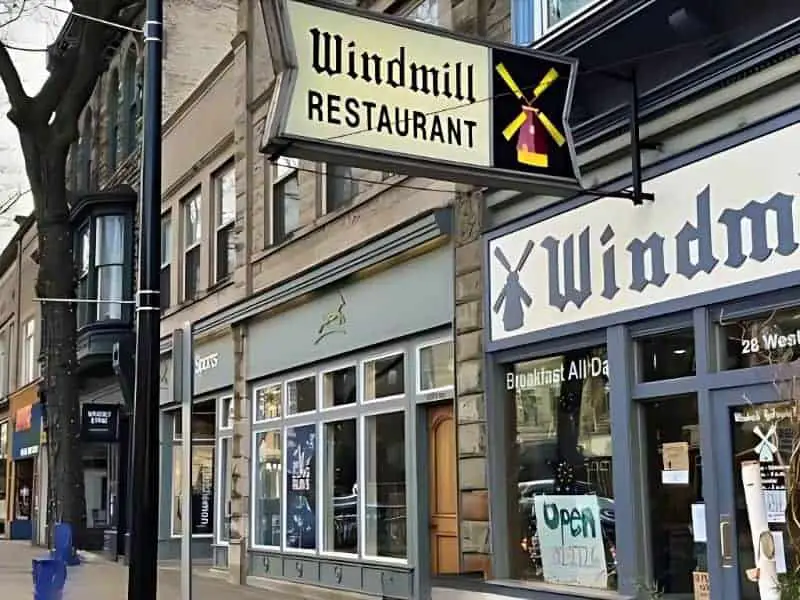 Windmill Restaurant in Holland