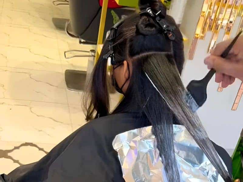 Balayage at Dimensions Hair Salon