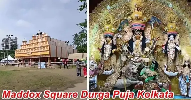 Maddox Square Durga Puja in South Kolkata 2024