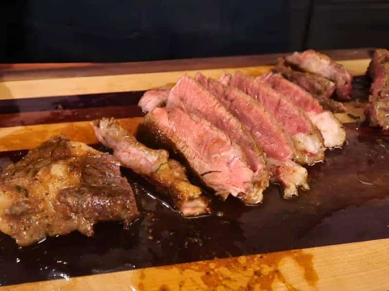 Bill's Steak House Ribeye steak