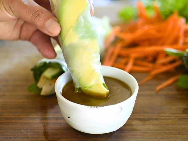 Pho Chopstix Fresh Avocado Rolls