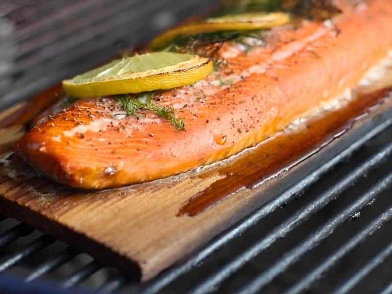 Urban Steak Cedar Planked Salmon