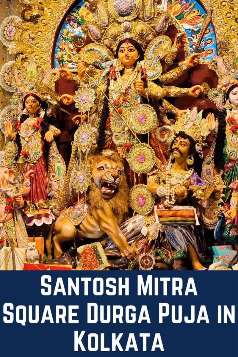 Santosh Mitra Square or Lebutala Park Durga Puja