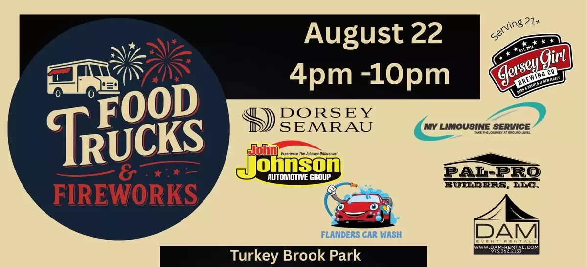Food Truck & Fireworks Festival in Mount Olive Township