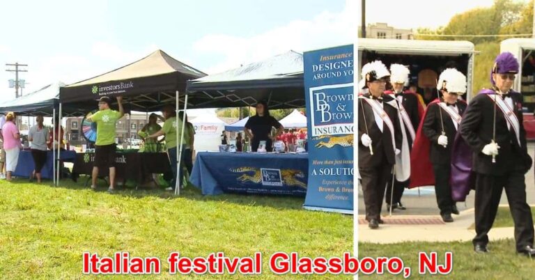 Italian festival in Glassboro, NJ