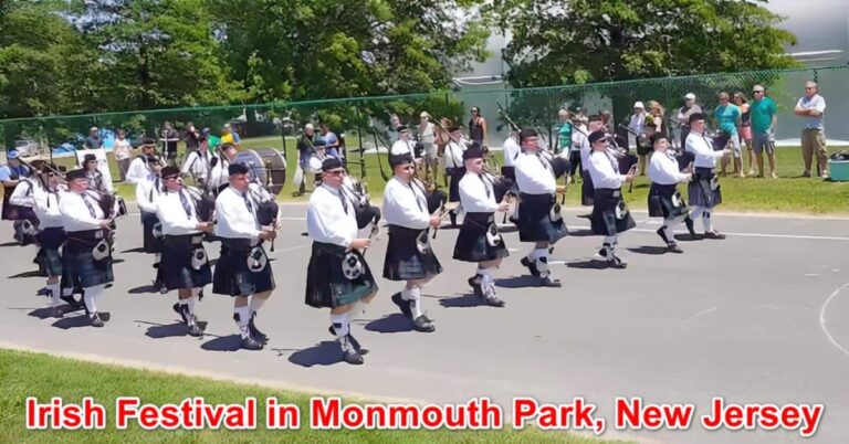 Irish Festival in Monmouth Park, New Jersey